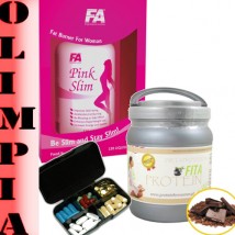  FA Pink-Slim 120k +Białko dla kobiet Fita 500g+pb