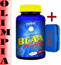  Fitmax bcaa pro4200 -120tab+pillbox+gratisy